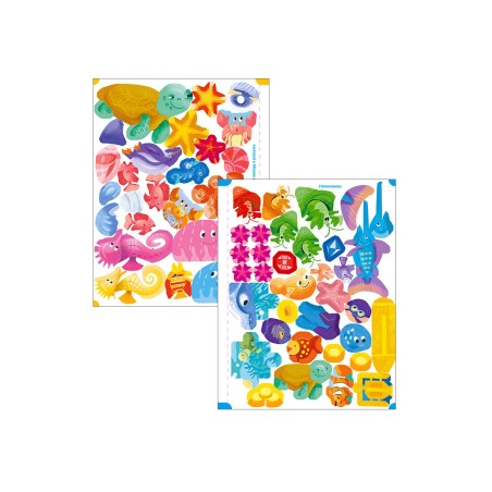 Активити с наклейками. В океане