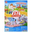 Настольная игра. Транспорт. Юный пешеход 2в1