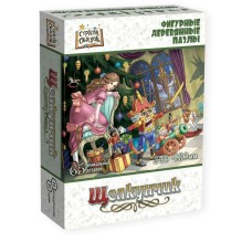 Фигурный деревянный пазл "Щелкунчик" (65 деталей)