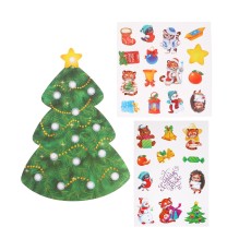 Игра на липучках «Новый год! Весёлые зверята»