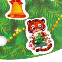 Игра на липучках «Новый год! Весёлые зверята»