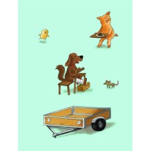 Маленький красный Трактор и честный поступок (ил. Ф. Госсенса)