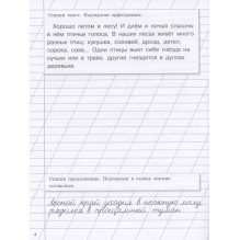 Прописи на каникулы с заданиями по орфографии.3 класс