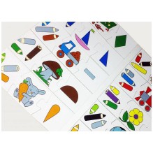 Развивающая игра "Цвета и формы"