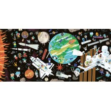 Книга-раскладушка, Зигзаг "Космос" Более 2 метров в длину