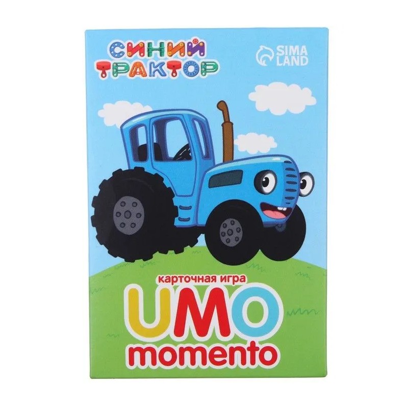 Карточная игра UMO momento, Синий трактор