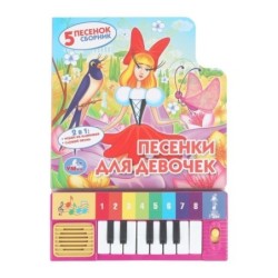 Песенки ДЛЯ ДЕВОЧЕК СОЮЗМУЛЬТФИЛЬМ (8 клавиш + песенки)