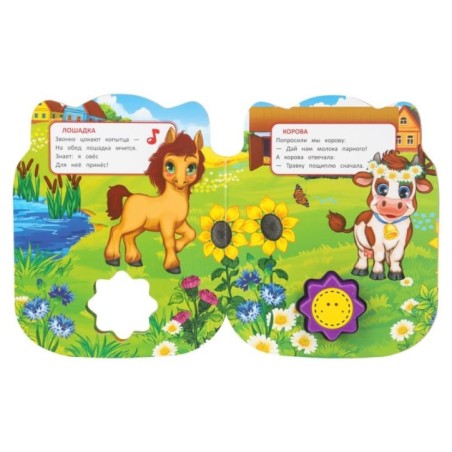 На ферме. Дружинина (1 кн.-солнышко 3 пес.)