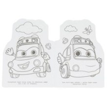 Школьный автобус Гордон. Раскраска.