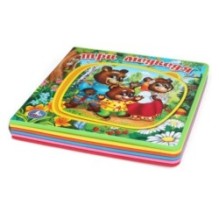 Три медведя (книга EVA с пазлами)