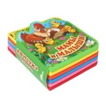 Мамы и малыши (eva с пазлами )