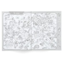 В городе. Животные. Раскраска Виммельбух.