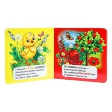 Цвета. Дружинина (карт. книга 3 разв. с 4 тактил. эл-тами)