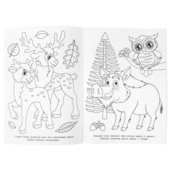 100 животных. Раскраска 100 картинок.