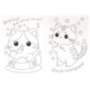 Милые котятки. Раскраска KAWAIi.