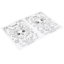 В мире фантазий. Волшебная раскраска.