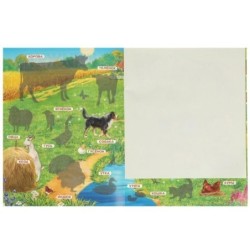 Домашние  животные. Книжка с наклейками.