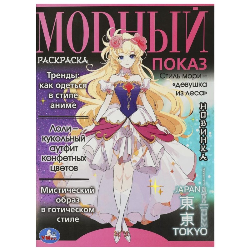 Модный показ. Аниме.главные тренды.