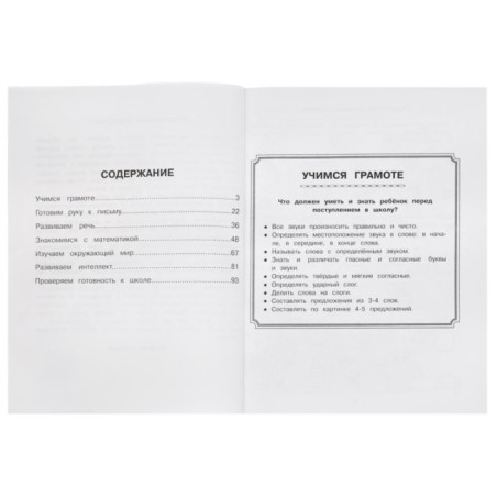 Книга заданий и упражнений. Готовимся к школе. 5+