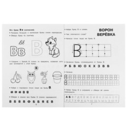 Знакомимся с  буквами. Готовимся к школе. 5+