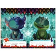 Крыластики. Придумай дракончика.