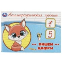 Пишем цифры. Каллиграфическая пропись.