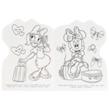 Весёлые друзья. Раскраска с вырубкой в виде героя.