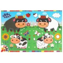 Домашние животные. Рисуем пластилином.