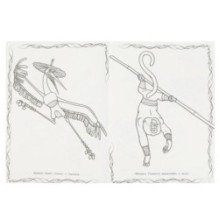 Чудо Панда. Первая раскраска А4.