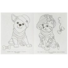 Стильные питомцы. Супер-пупер раскраска.