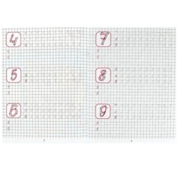 Пишем цифры, буквы, слоги. Каллиграфическая пропись.