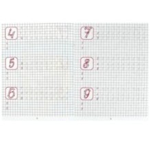 Пишем цифры, буквы, слоги. Каллиграфическая пропись.