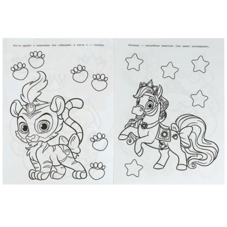 Друзья принцесс. Чудо-раскраска.