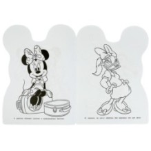 Мышка. Раскраска с вырубкой в виде героя А4.