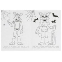 Мир робота Фредди. HORROR. Не раскашивай эту раскраску!