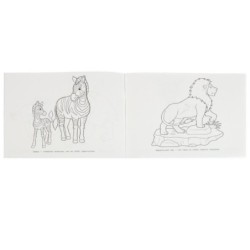 Животные Африки. Альбом раскрасок. 64 картинки.