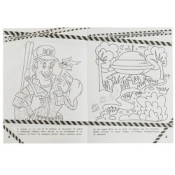 Йети. Страшная раскраска.