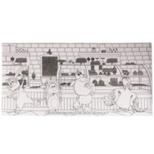 Весёлый праздник. Суперраскраска с заданием. Буба. Напольная в рулоне.