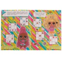 Модные куколки. Судоку с наклейками. ЛОЛ.