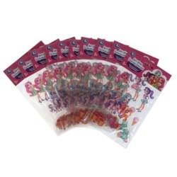 Гелев. многораз. наклейки 150*247мм лесные волшебницы