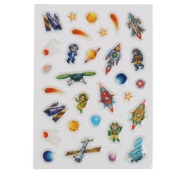 Космическое путешествие (активити с 3D накл, 30 шт)