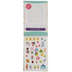 Волшебные пони. Скетчбук с наклейками. 4+ 35 наклеек.