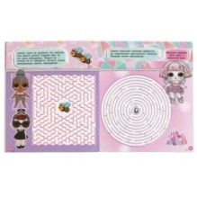 Приключение стильняшек. Лол. Развивающая книга 3 в 1. Лабиринты,ходилки,головоломки.