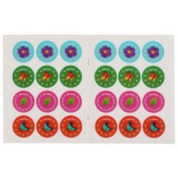 Пишем курсивные буквы. Энчентималс. Прописи с наклейками.