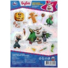 Буба. Сверкающие наклейки.