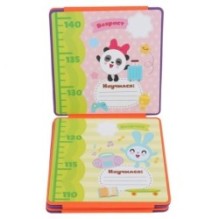 "Умка". Расту с Малышариками. Ростомер. Книжка-пышка (ЕВА)