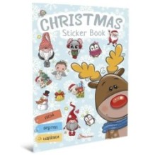Веселі забавки для дошкільнят Christmas.Christmas sticker book. Колядки