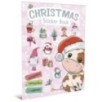 Веселі забавки для дошкільнят.Christmas sticker book. Щедрівочка