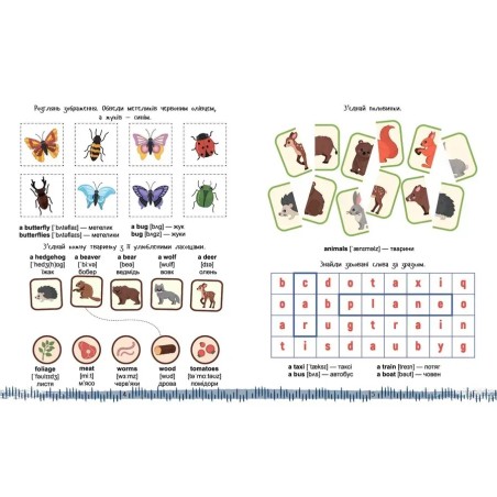 Вивчаємо англійську. The world around us