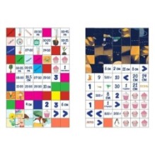 Веселі забавки для дошкільнят. Одиниці вимірювання з наліпками